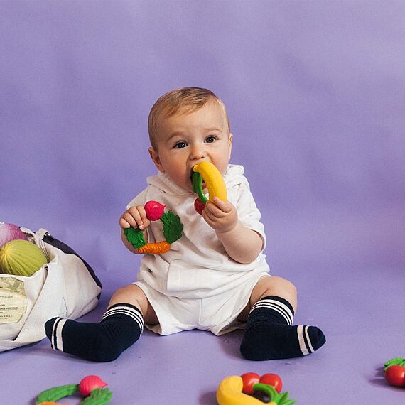 Rubberen Bijtring | Fruit Teething Ring