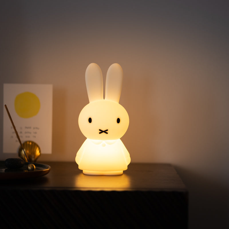 Herlaadbaar nachtlampje Miffy Shines - 22 cm