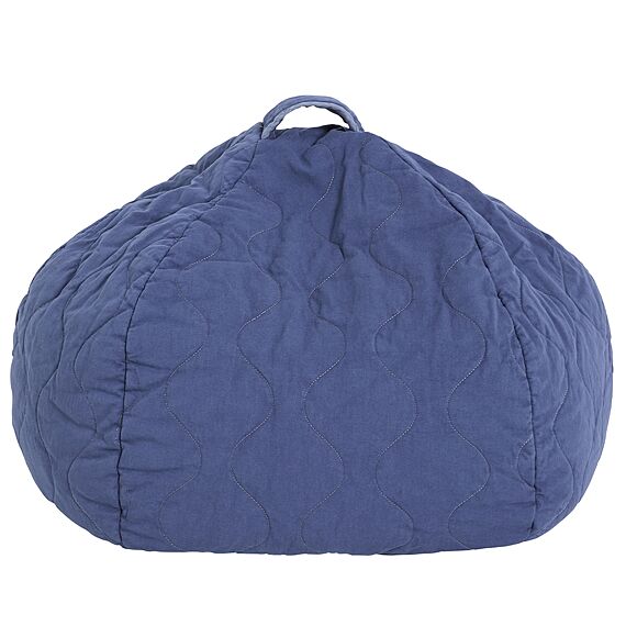 Ronde Zitzak Landscape Quilted Round Beanbag Cobalt