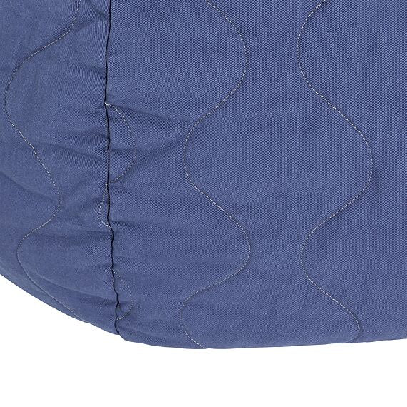 Ronde Zitzak Landscape Quilted Round Beanbag Cobalt