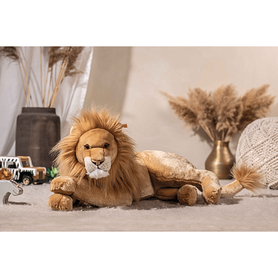 Knuffel Leeuw Leo Lion Beige | 65 Cm