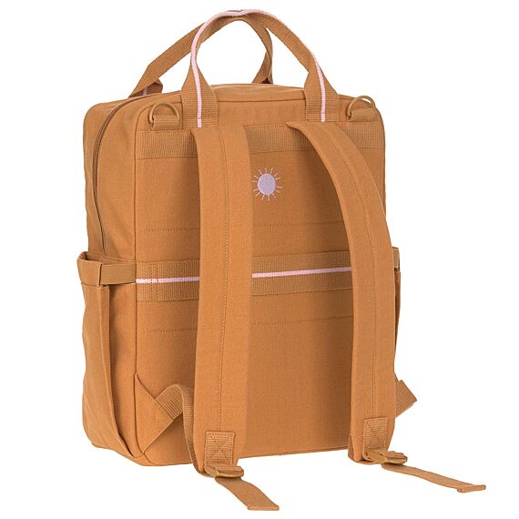 Luierrugzak - Little One & Me Square Backpack Big Gots Caramel