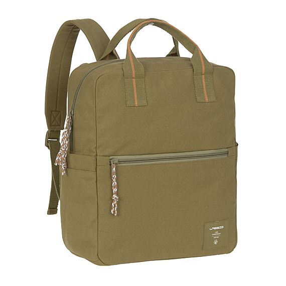 Luierrugzak - Little One & Me Square Backpack Big Gots Olive