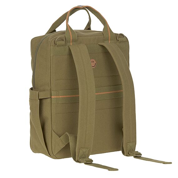 Luierrugzak - Little One & Me Square Backpack Big Gots Olive