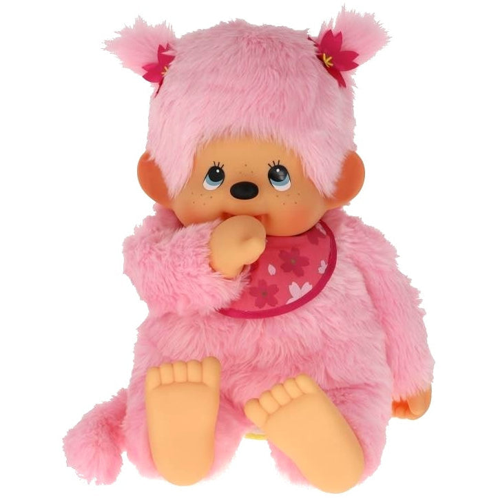 XL Monchhichi Meisje Cherry Blossom - 80 cm