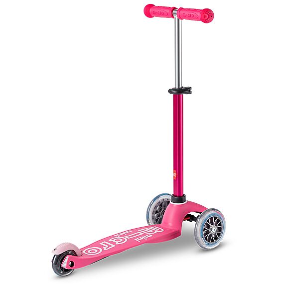 Step met 3 wielen Micro Mini Deluxe Pink - 2-5 jaar