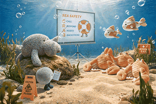 Knuffel Kiezelsteen Amuseables Pebble - 12 cm