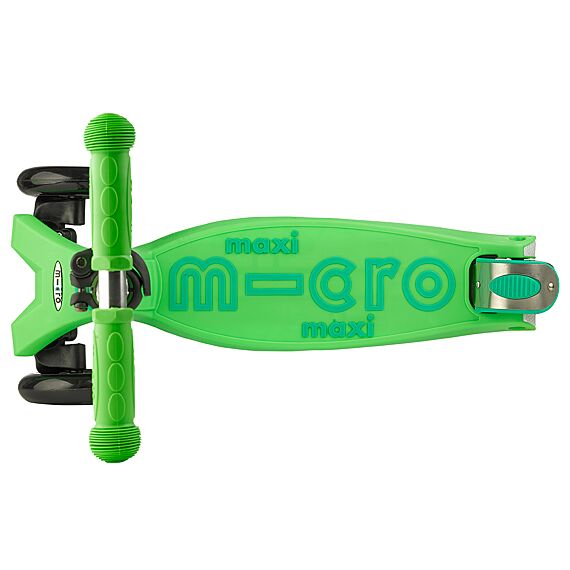 Step met 3 wielen Maxi Micro Deluxe Green - 5-12 jaar