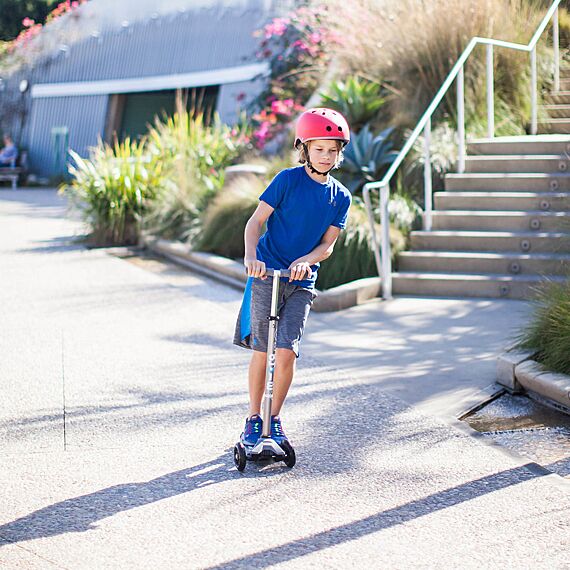 Step met 3 wielen Maxi Deluxe Volcano Grey - 5-12 jaar