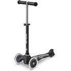 Step met 3 wielen Mini Deluxe ECO LED Scooter Black - 2-6 jaar