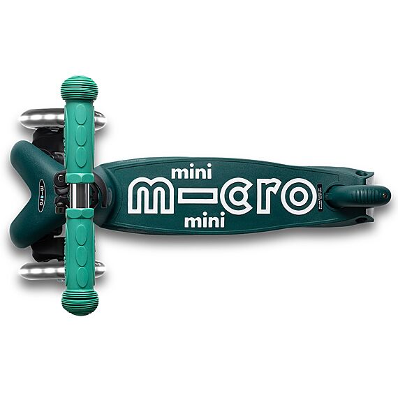 Step met 3 wielen Mini Deluxe ECO LED Scooter Green - 2-6 jaar