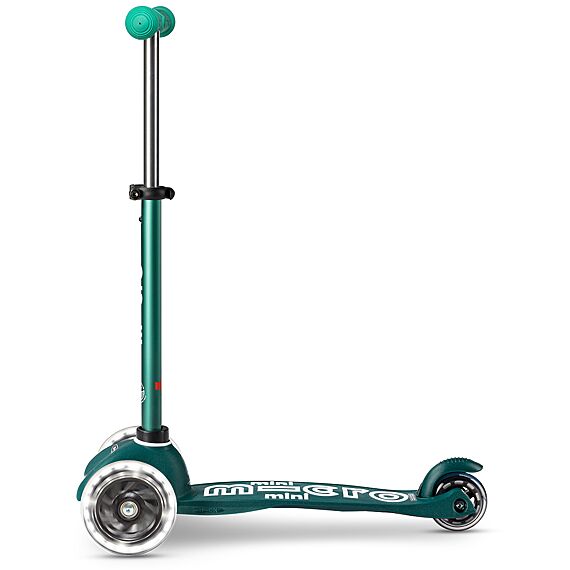 Step met 3 wielen Mini Deluxe ECO LED Scooter Green - 2-6 jaar