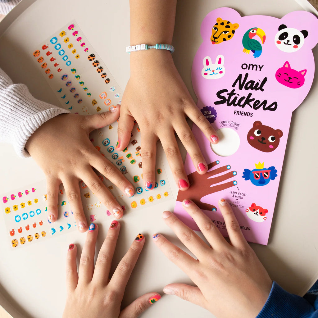 Nagelstickers Body Art Nail stickers Friends - Set van 200