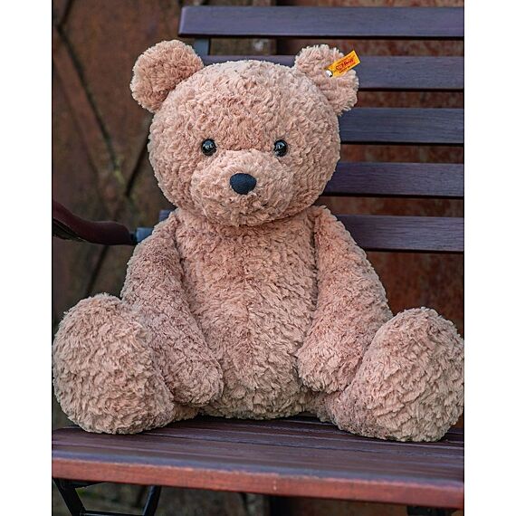 Knuffel Teddybeer Soft Cuddly Friends Jimmy Teddy Bear Light Brown - 55 Cm