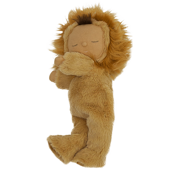 Knuffelpop Cozy Dinkums Lion Pip Caramel - 31 cm