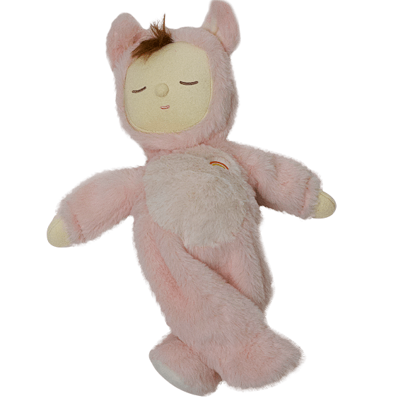 Knuffelpop Cozy Dinkums Piggy Pickle Pink - 31 cm