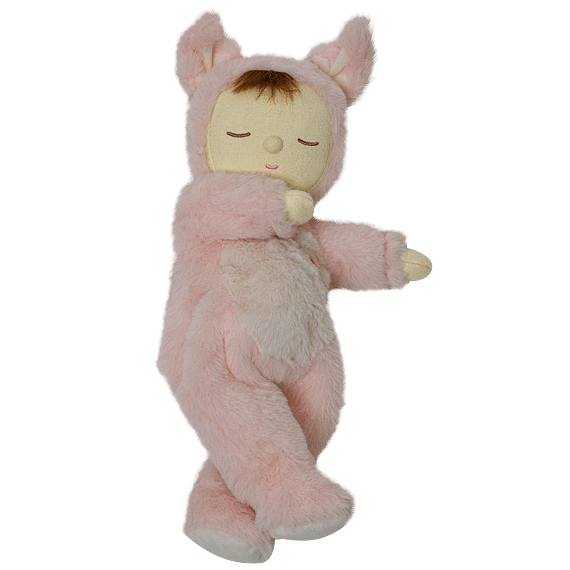 Knuffelpop Cozy Dinkums Piggy Pickle Pink - 31 cm