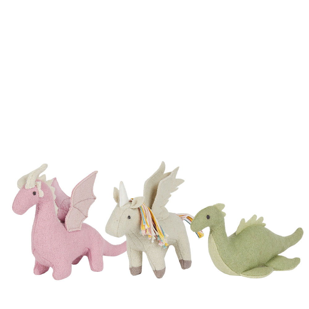 Speelfiguren Holdie Folk Magical Creatures - set van 3