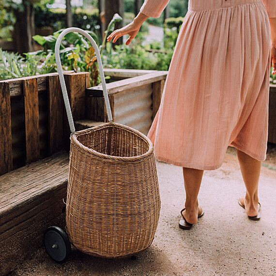 Grote Boodschappenwagen - Rattan Big Luggy