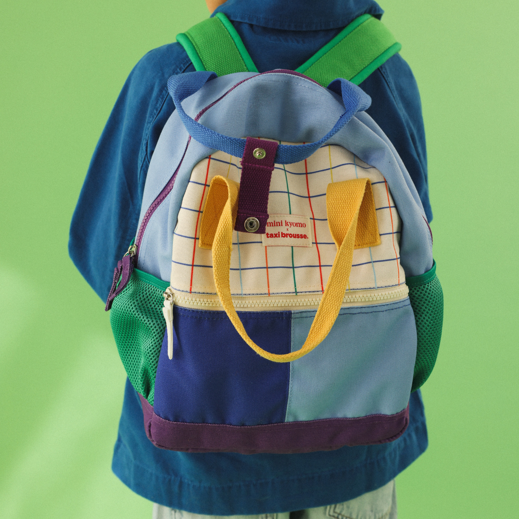 Sac à dos Mini Kyomo - Color Block & Carnet