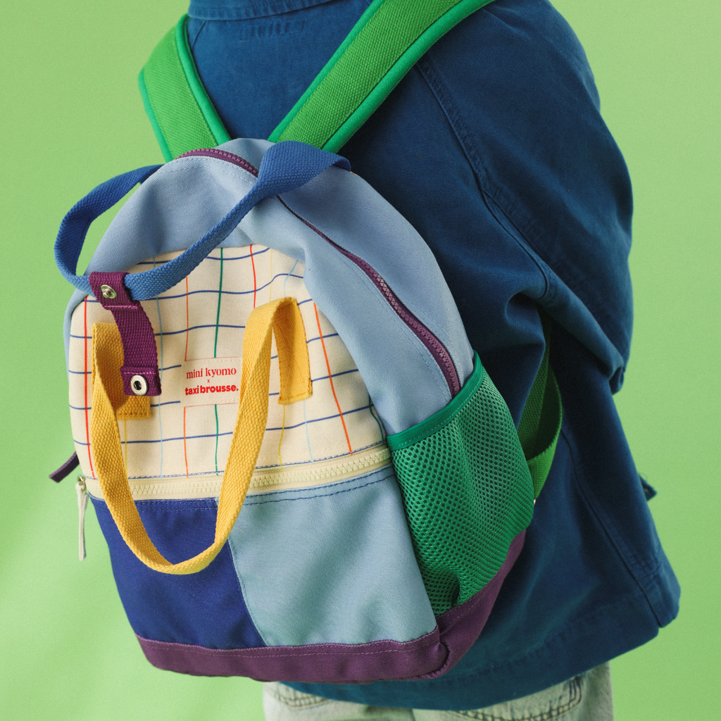 Sac à dos Mini Kyomo - Color Block & Carnet
