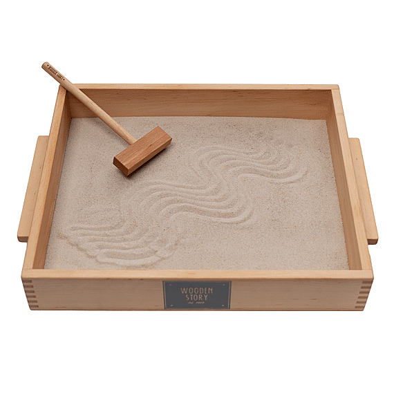 Houten Speelbak | Montessori Tray Large