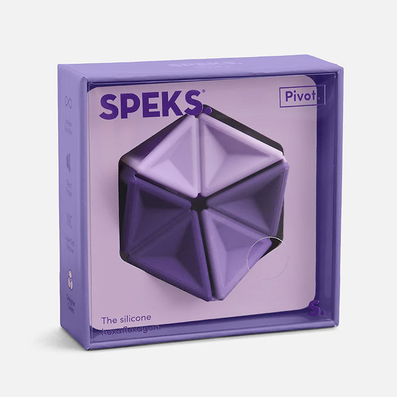 Siliconen fidget toy Pivot Violet