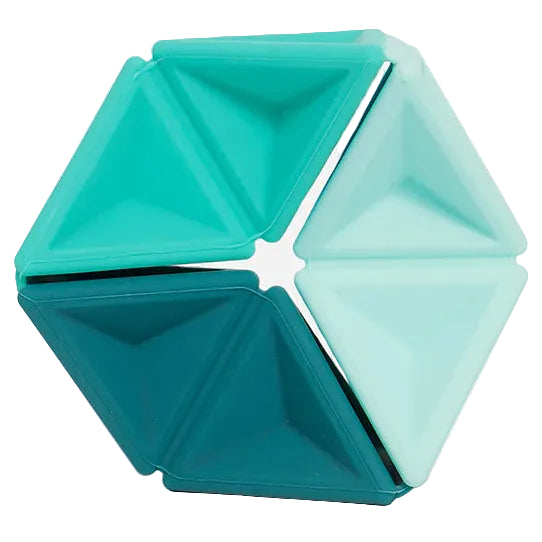 Siliconen fidget toy Pivot Teal