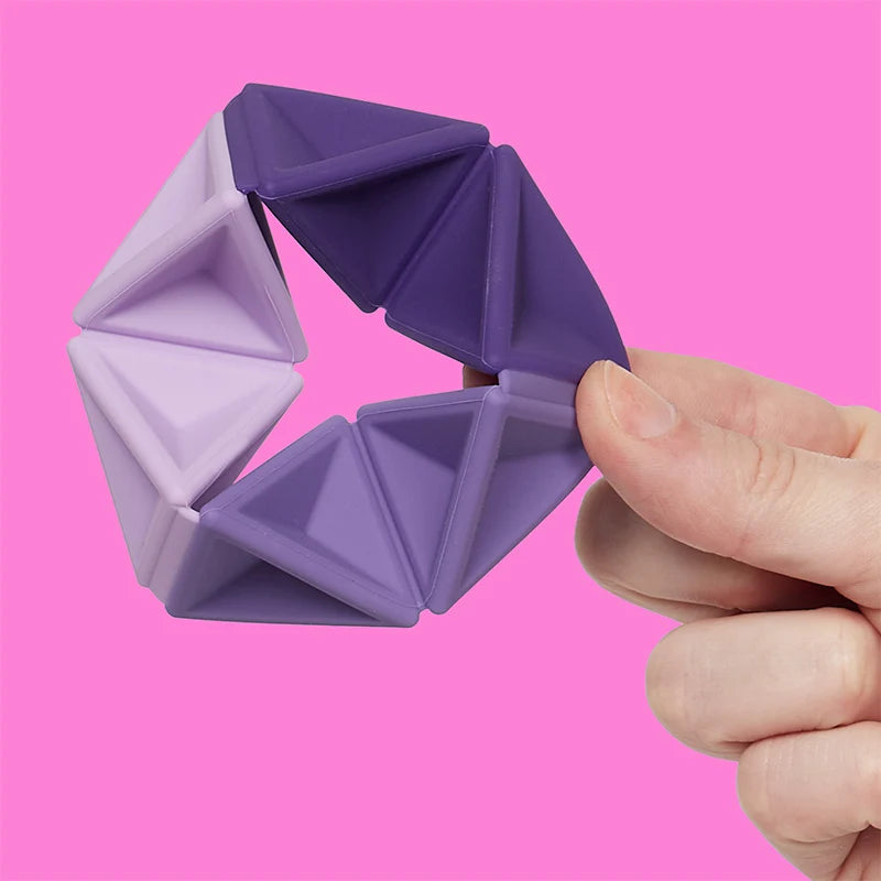Siliconen fidget toy Pivot Violet