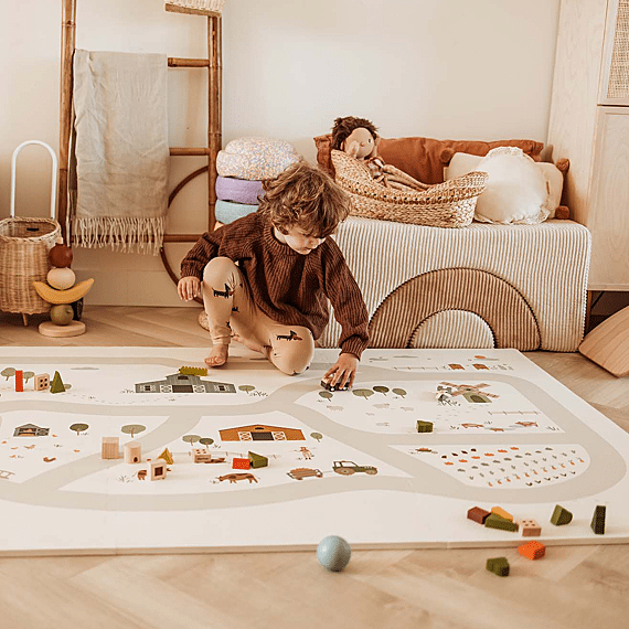 Play&Go Puzzelmat Eevaa Farm - 120 X 180 Cm