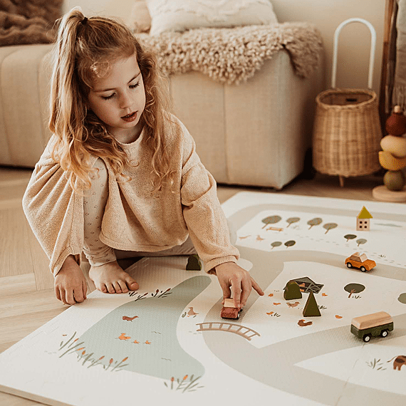 Play&Go Puzzelmat Eevaa Farm - 120 X 180 Cm