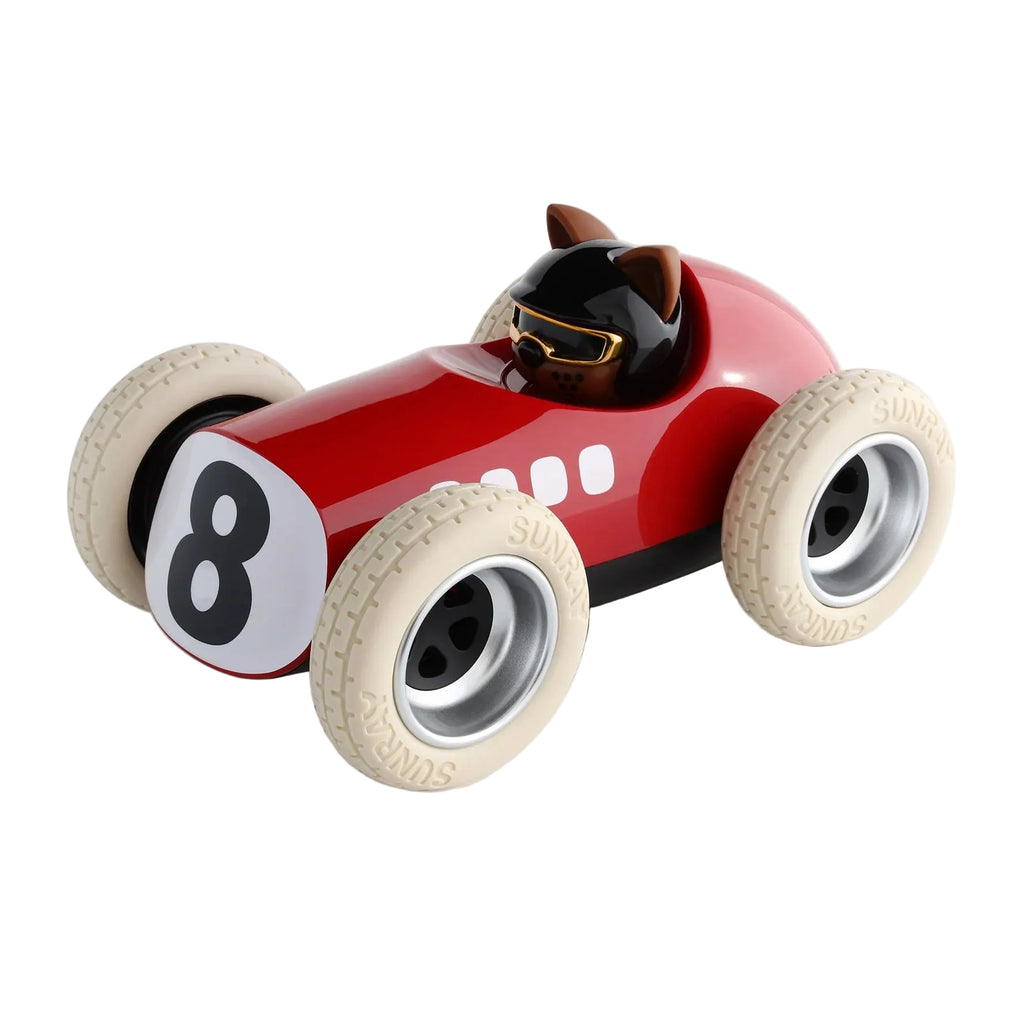 Rode speelgoedwagen - Egg Hardy