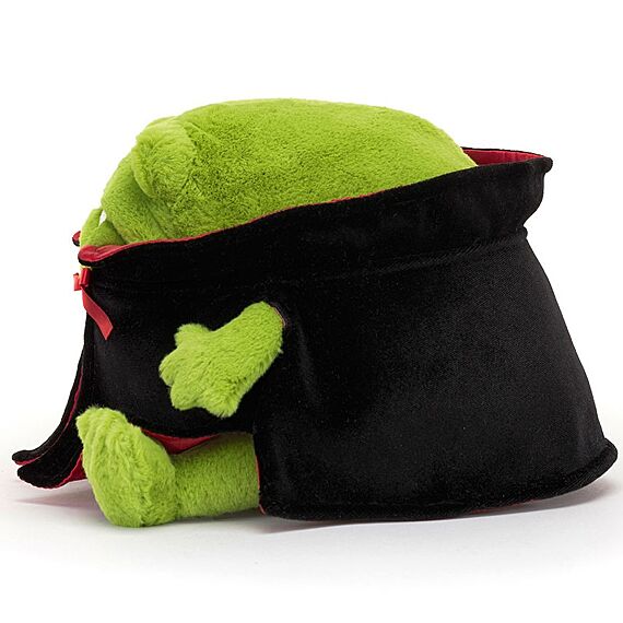 Knuffel Kikker Vampire Ricky Rain Frog - 15 Cm