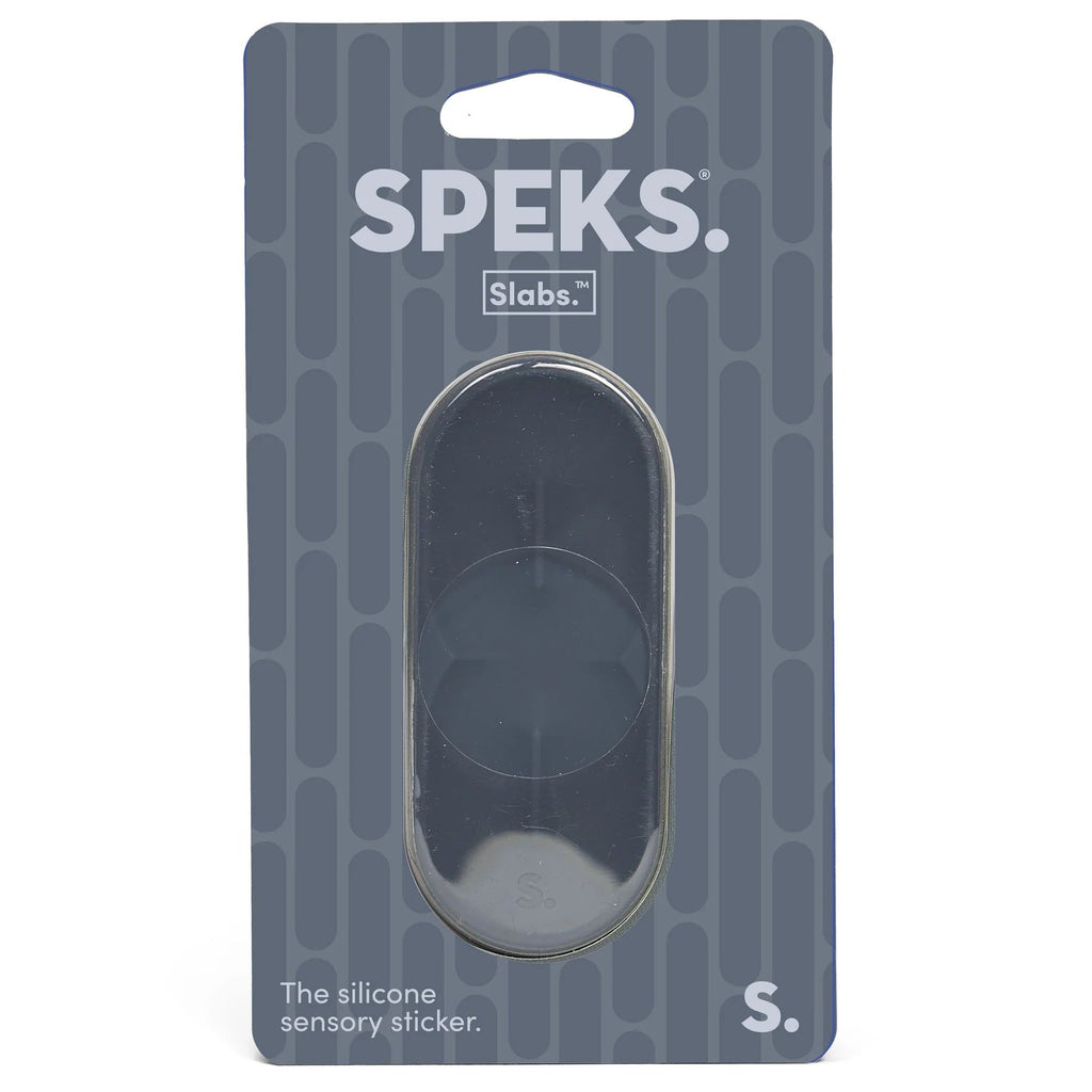 Siliconen sensorische sticker Slabs Tab Path Grey