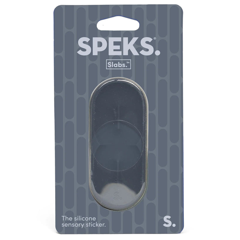 Siliconen sensorische sticker Slabs Tab Path Grey