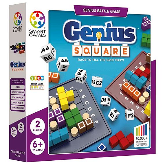 Breinpuzzel Bordspel - Genius Square Sleeve