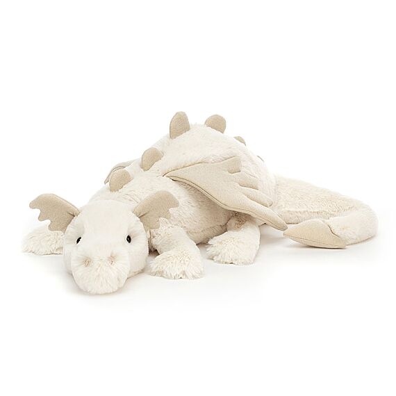 Knuffel Draak Snow Dragon Huge | 66 Cm