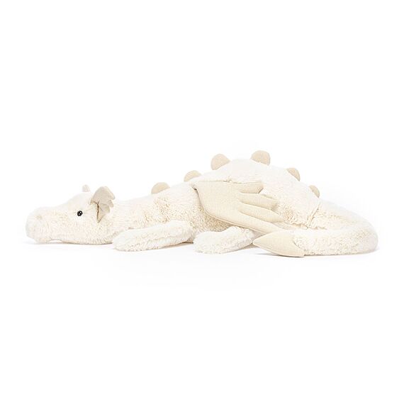 Knuffel Draak Snow Dragon Huge | 66 Cm