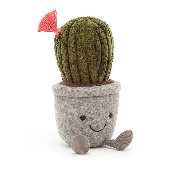 Knuffel Plantje Silly Succulent Cactus - 19 cm