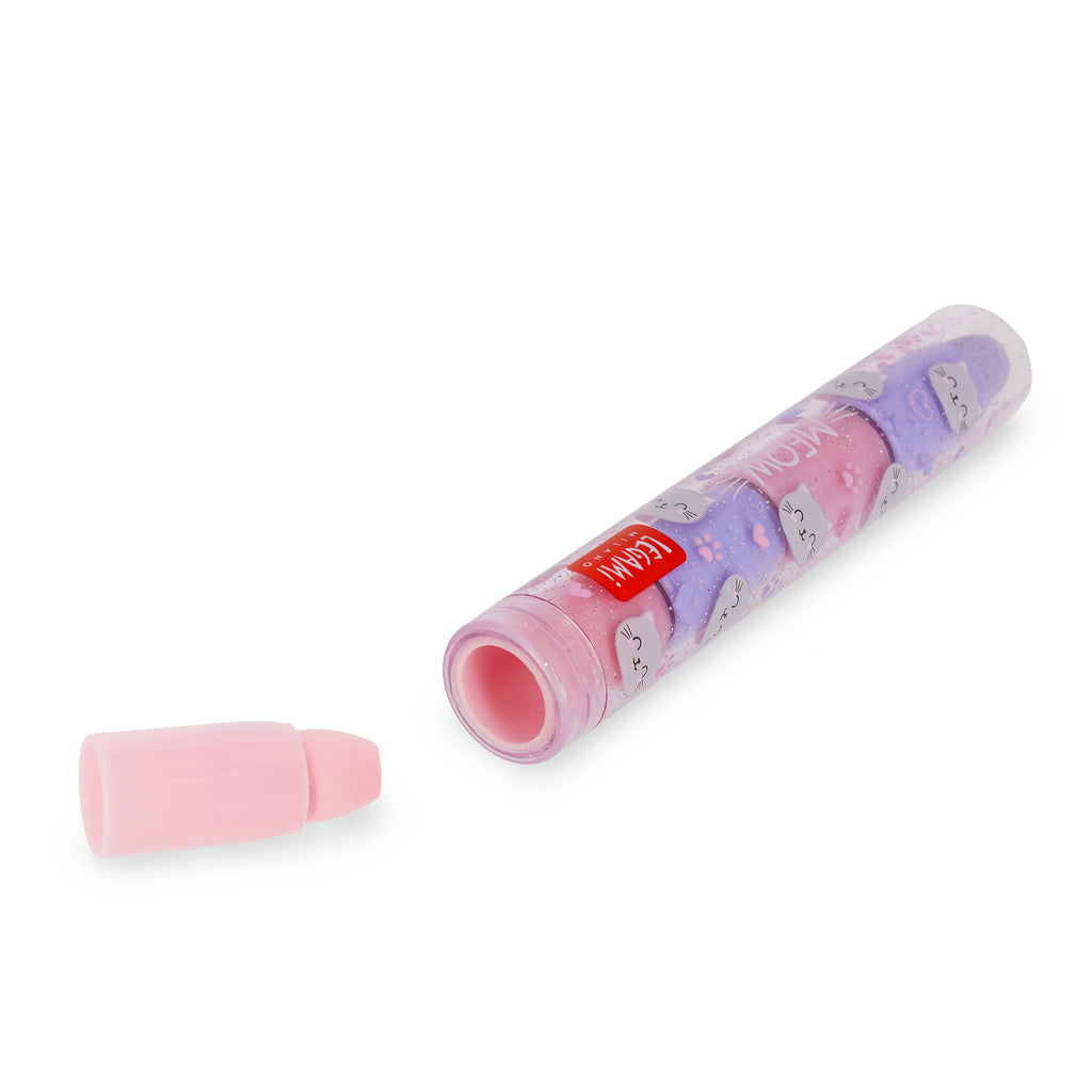 Gom Meow - Stackable Erasers Kitty