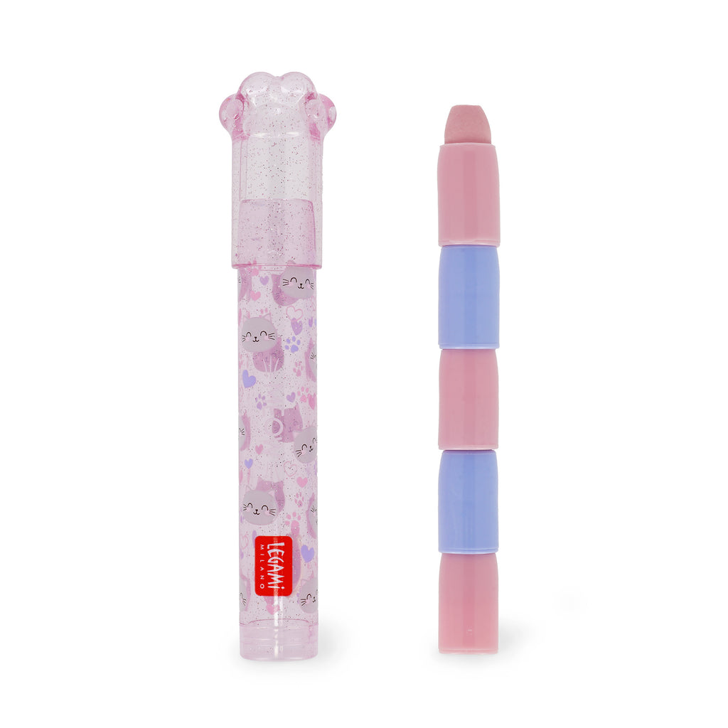 Gom Meow - Stackable Erasers Kitty