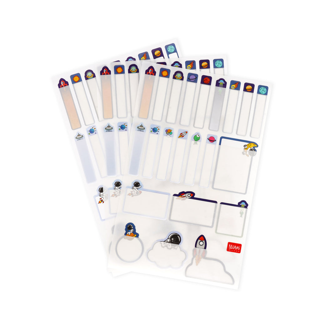 Naamlabels My Name Is… - Set van 66 Adhesive Labels Space