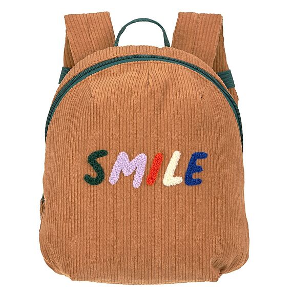 Tiny Backpack Cord Little Gang Smile Caramel