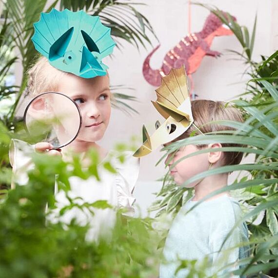 Set Van 8 Feesthoedjes | Dinosaur Kingdom Party Hats