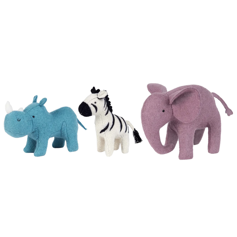 Speelfiguren Holdie Safari Animals - set van 3