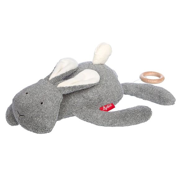 Mommy Musical Rabbit Grey