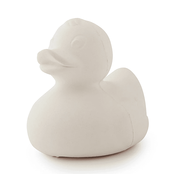 Rubberen Badeendje | Elvis Small Duck Monochrome White