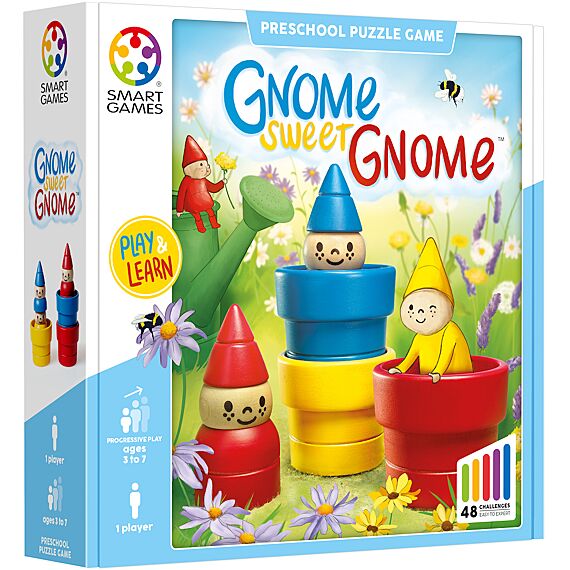 Educatief Puzzelspel Gnome Sweet Gnome - 48 Opdrachten