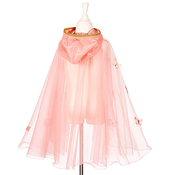 Roze Verkleedcape - Lilyanne