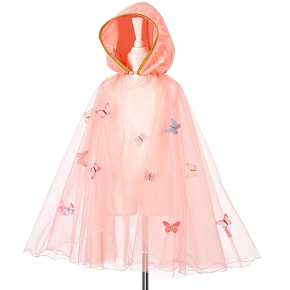 Roze Verkleedcape - Lilyanne